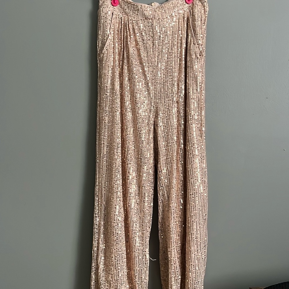 Sequin pants